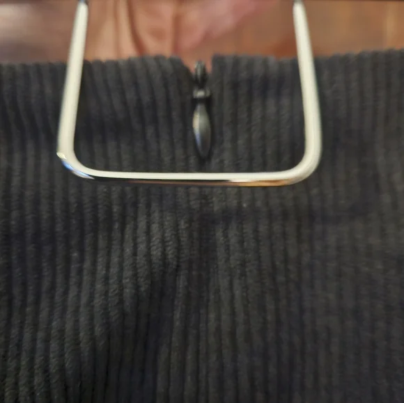 Halara Black Corduroy Skirt with Built-in Shorts - Picture 5 of 7